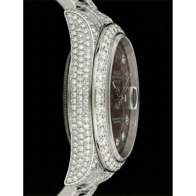 Diamant Rolex 26,5-carats Stainless Steel – vue de côté