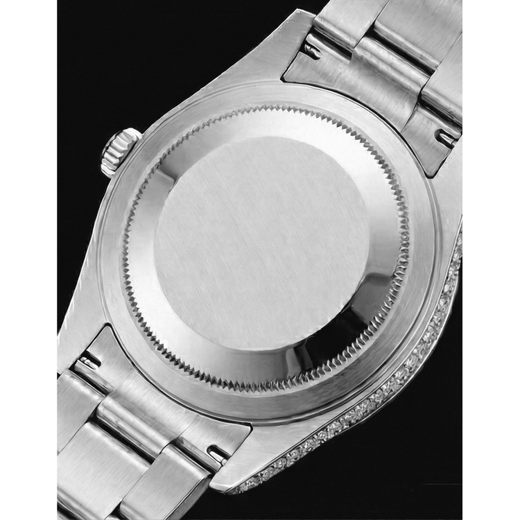 Diamant Rolex – vue de profil
