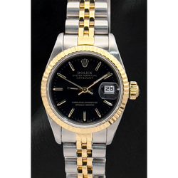 Two Tone Pierre Précieuse Rolex – -carats