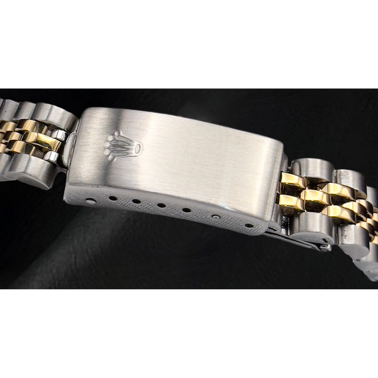 Pierre Précieuse Rolex -carats Two Tone – vue de profil