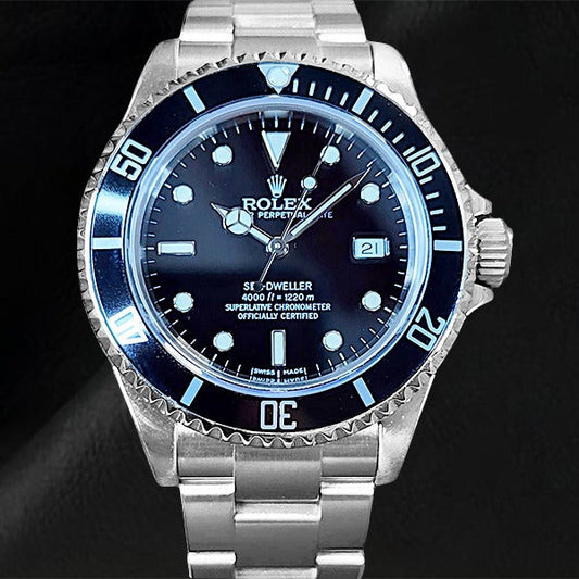 Éblouissant Rolex carats – vue de face