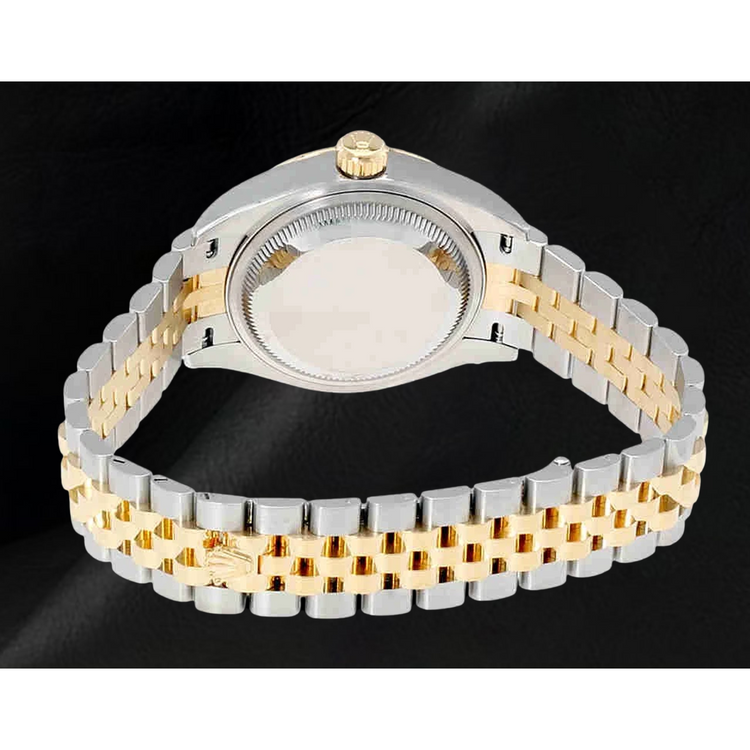 Rolex Datejust 279173 Montre Bicolore 28 mm Cadran Diamants Argent
