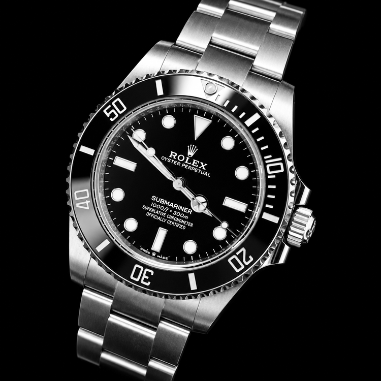 Montre Rolex Submariner 124060 41 mm Acier Inoxydable Cadran Noir