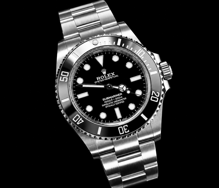 Montre Rolex Submariner 124060 41 mm Acier Inoxydable Cadran Noir
