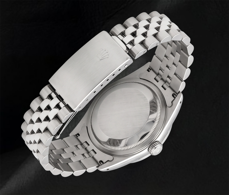 Montre Rolex 16014 Datejust 36 mm en Acier Inoxydable Cadran Diamants Rose