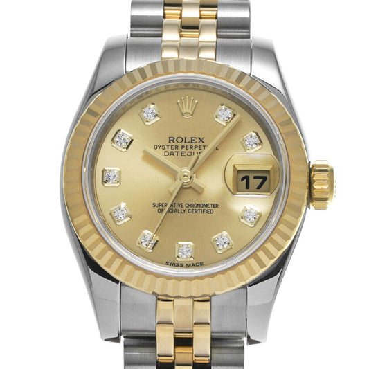 Rolex Two Tone Gold avec Diamant Fin – vue de face