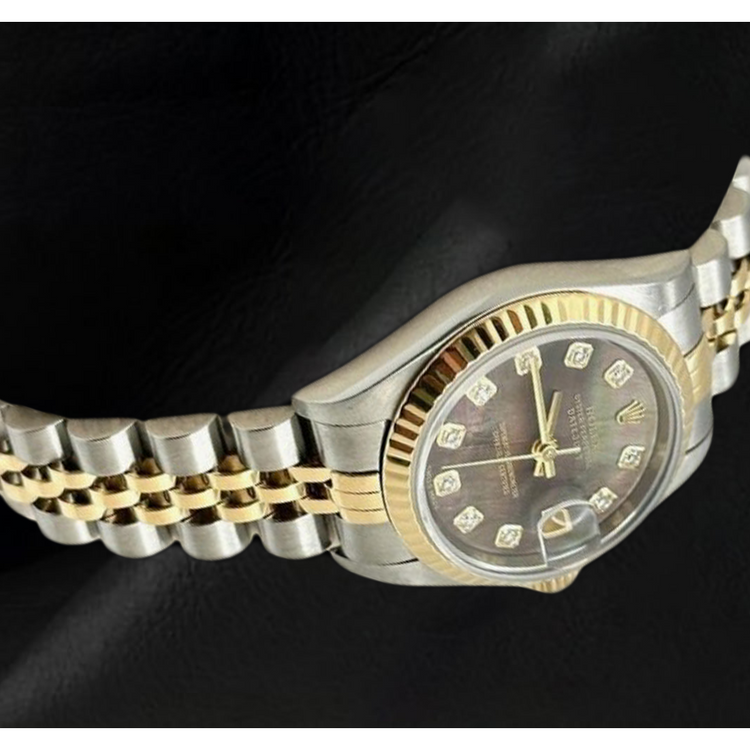 Montre Rolex Datejust 26 mm Bicolore Or 18K pour Femme Année 2002