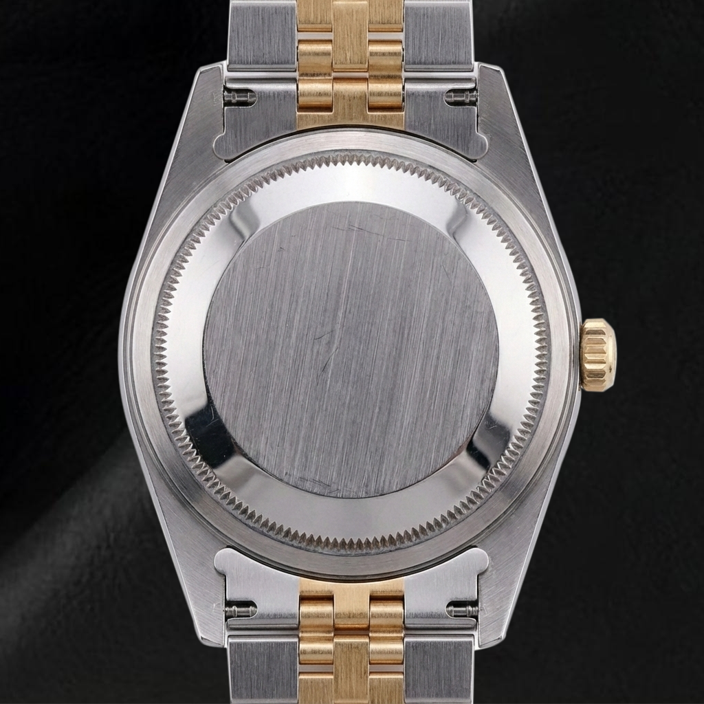 Perle bague en Two Tone – vue de profil