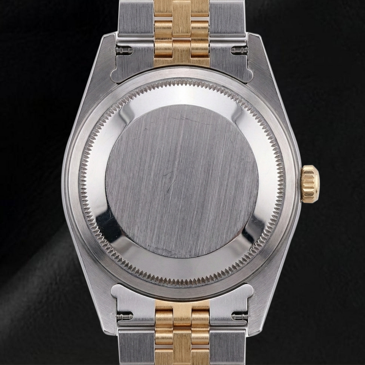 Perle bague en Two Tone – vue de profil
