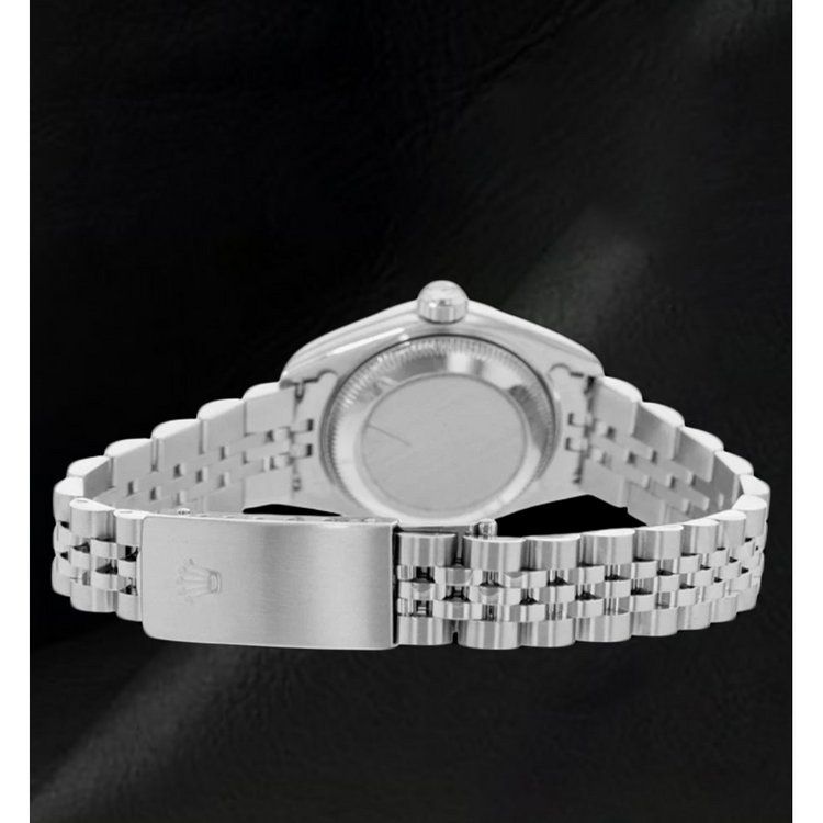 Montre Femme Rolex 26 mm Or Blanc Cadran Diamants Argenté Jubilé Année 2002