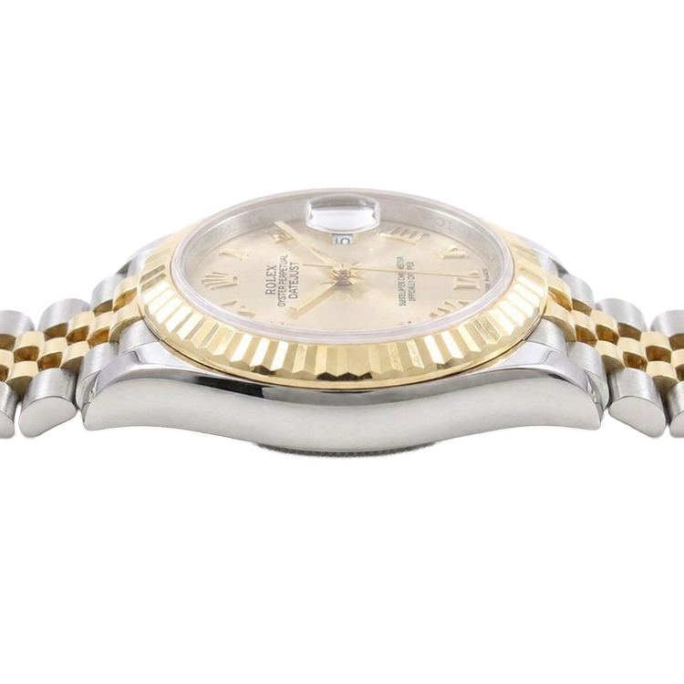 Gemme Rolex carats Two Tone – vue d'angle