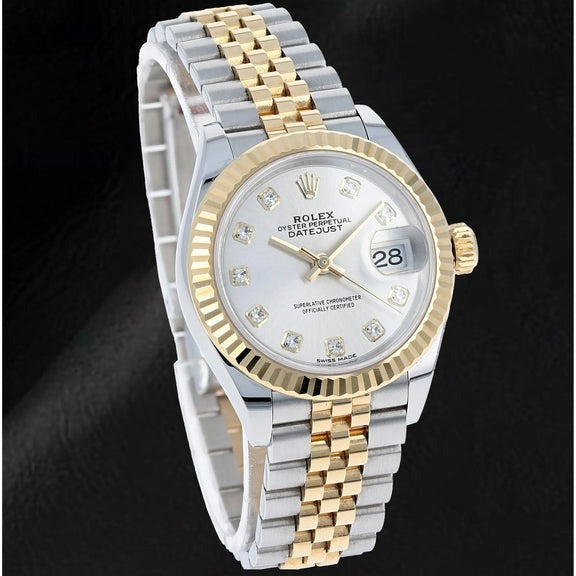 Rolex femme magnifique bicolore 