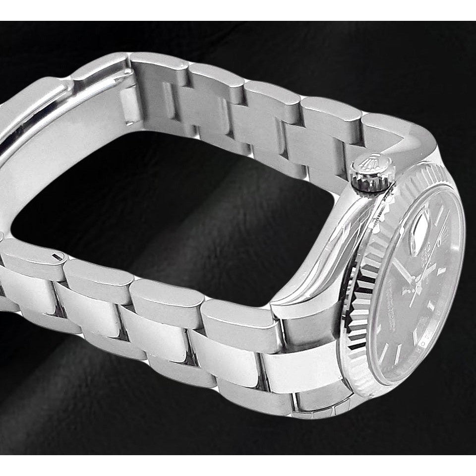 Gemme Rolex en Stainless Steel – vue de profil