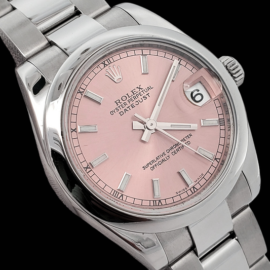 Luxueux Rolex carats – vue de face