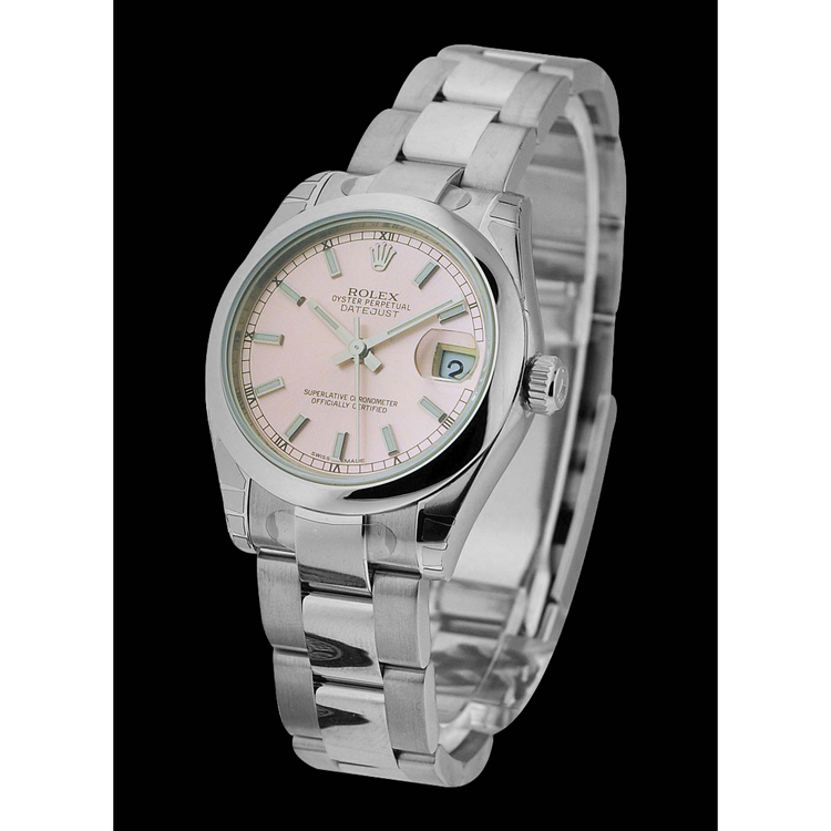 Pierre Précieuse Rolex -carats Stainless Steel – vue d'angle