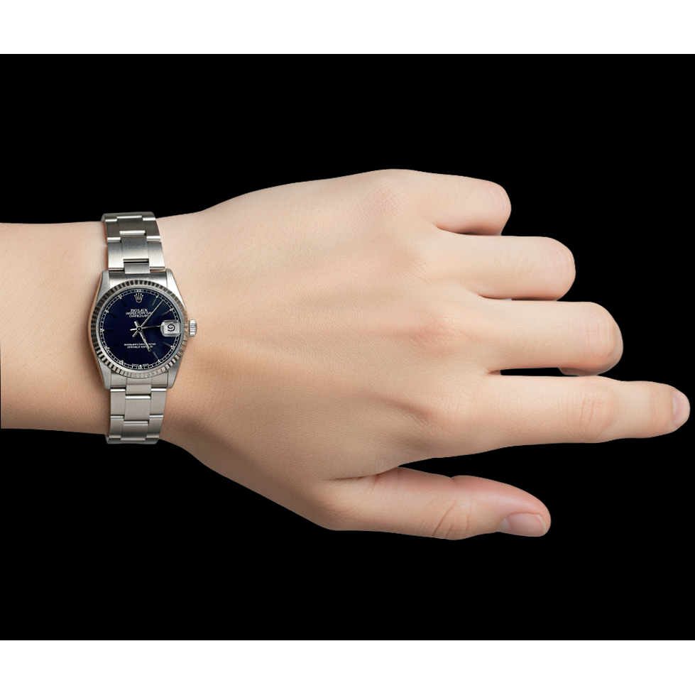 Pierre Précieuse Rolex -carats Stainless Steel – vue d'angle