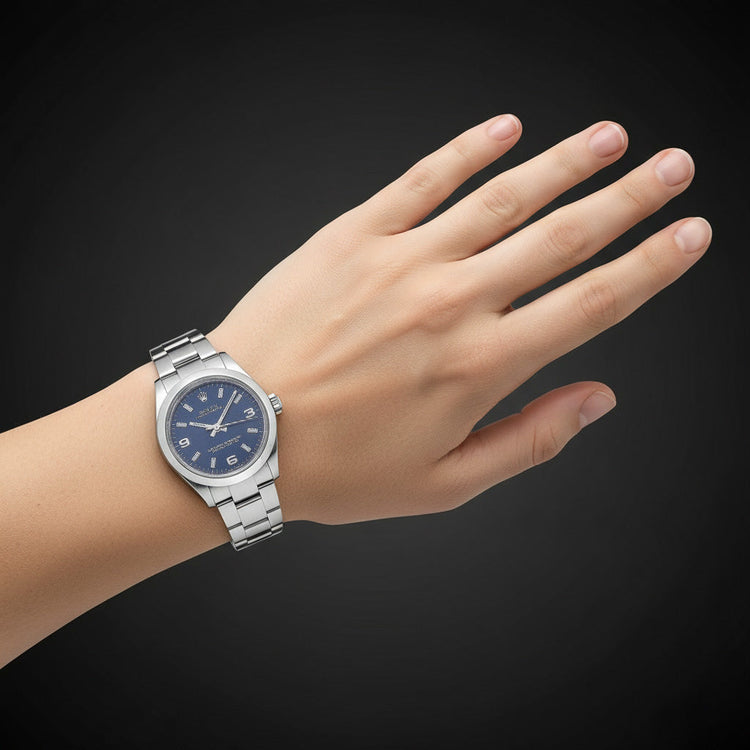 Gemme Rolex en Stainless Steel – vue de côté