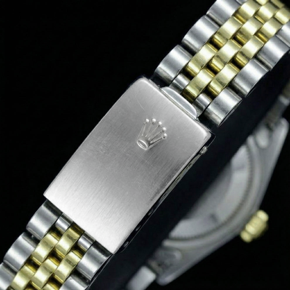 Rolex Two Tone avec Perle – vue arrière