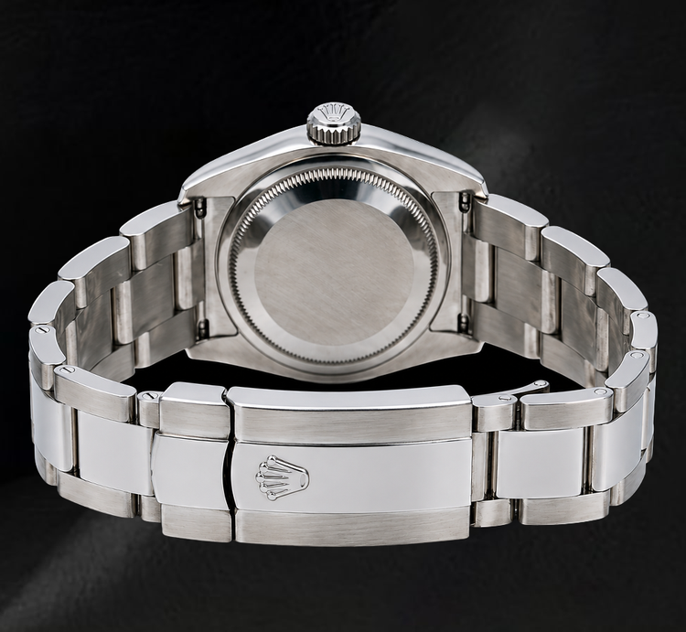 Montre Rolex Datejust 36 mm 116234 Cadran Diamants Argenté Chiffres Arabes Bracelet Oyster Acier Inoxydable