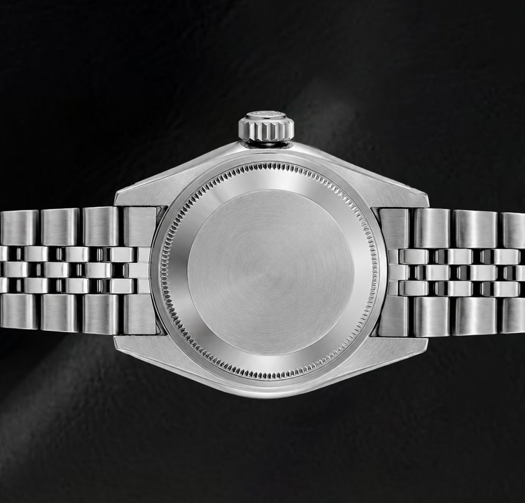 Montre Rolex 6916 Datejust 26 mm en Acier Inoxydable Cadran Diamants Bleu