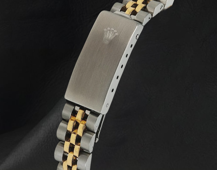 Montre Rolex Datejust 6917 26 mm Bicolore Cadran Diamants Champagne