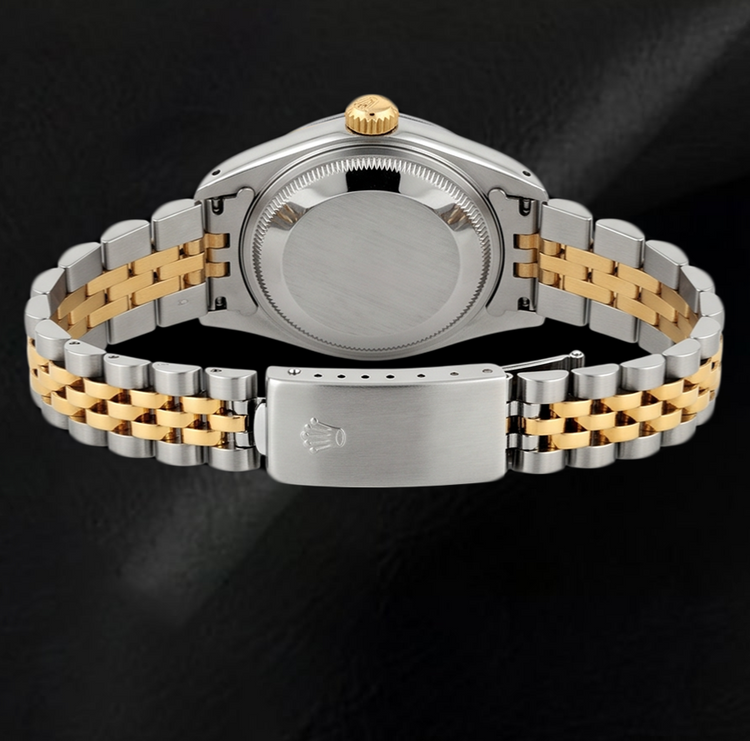 Rolex 6917 Datejust 26 mm Montre Bicolore Diamants Cadran Diamants Rouge