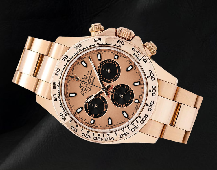 Montre Rolex Cosmograph Daytona 116505 40 mm Cadran Champagne Or Rose