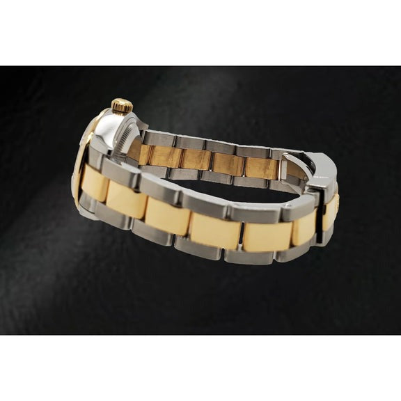Rolex Montre Datejust bicolore en or jaune 18 carats