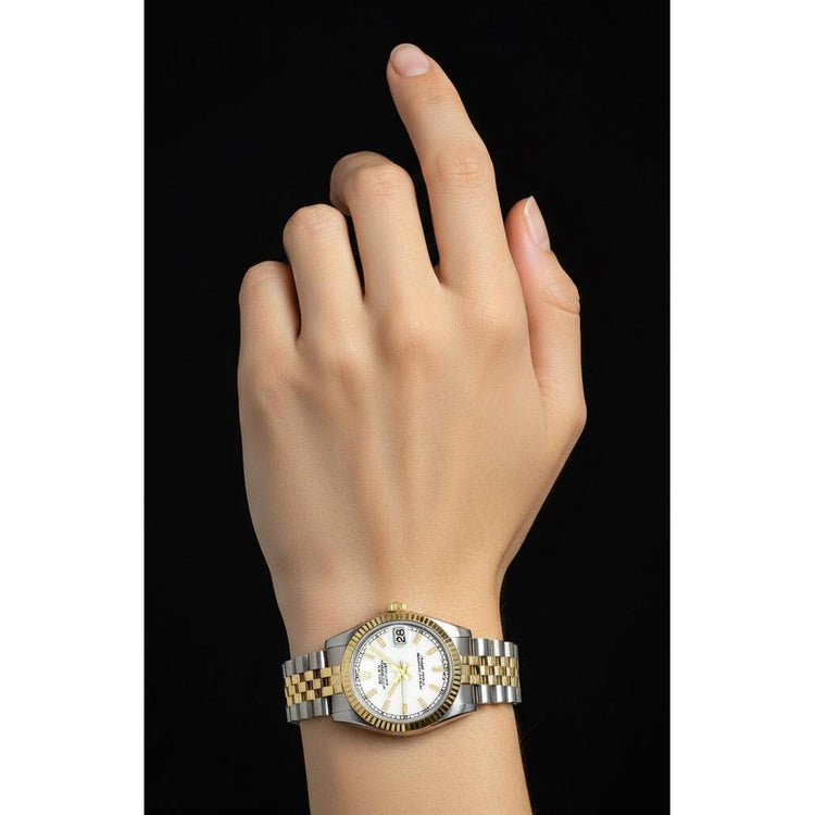 Artisanal Rolex carats – vue de côté