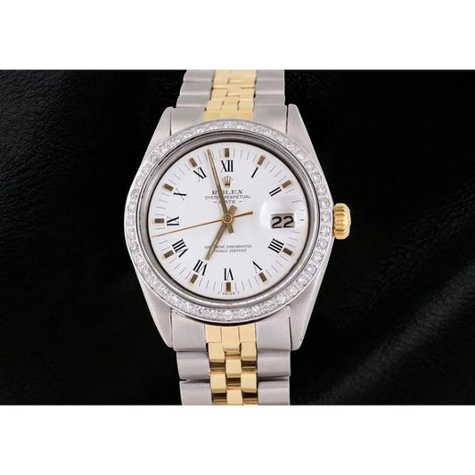Rolex Date Montre Homme Cadran Romain 