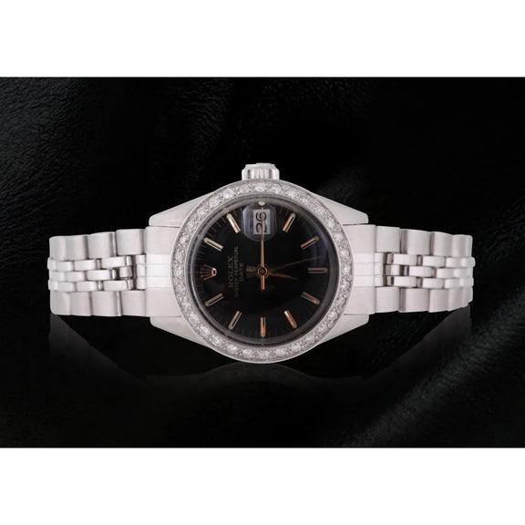 Rolex Date cadran bâton noir 