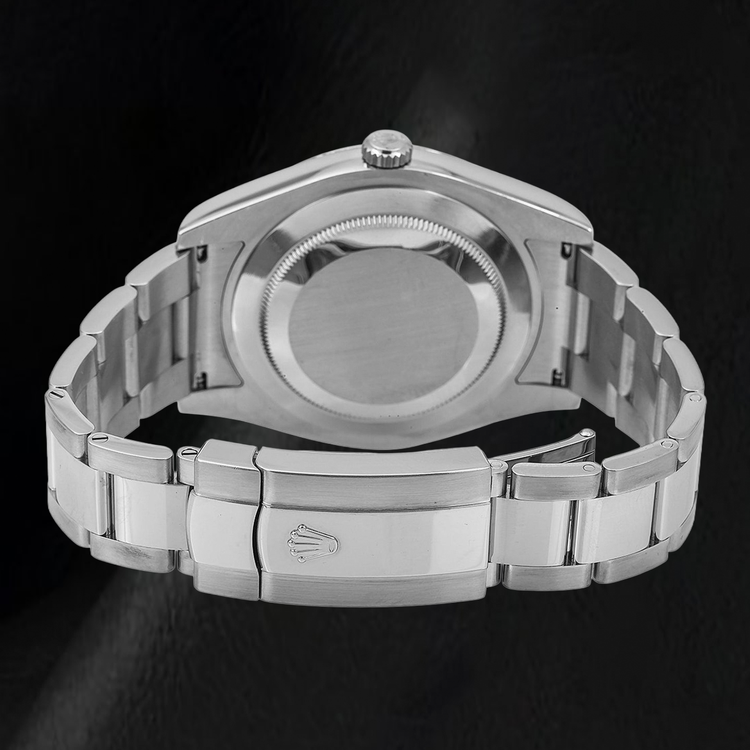 Montre Rolex Datejust 116300 41 mm en Acier Inoxydable Cadran Blanc à Index Bâtons