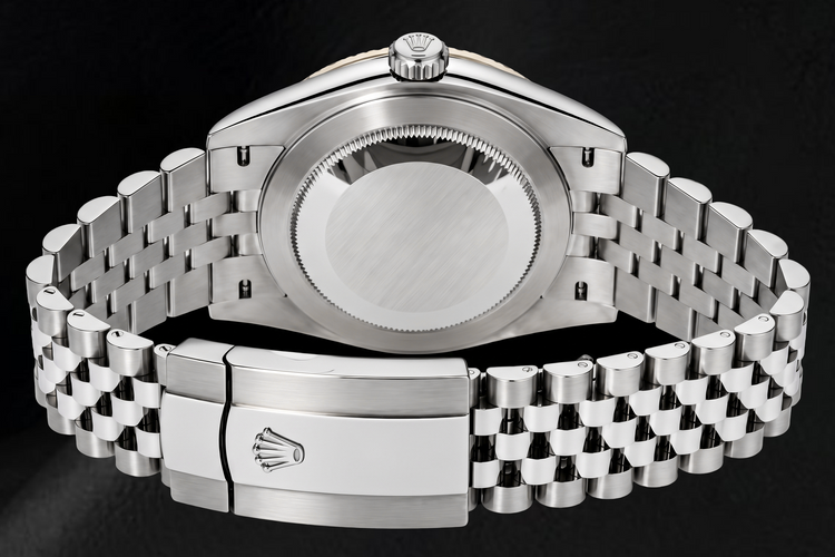 Montre Rolex Datejust 126300 41 mm en Acier Inoxydable Cadran Gris à Index Bâtons Luminescents