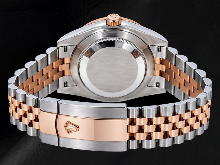 Montre Rolex Datejust 126331 41 mm Bicolore Cadran Diamants Sundust