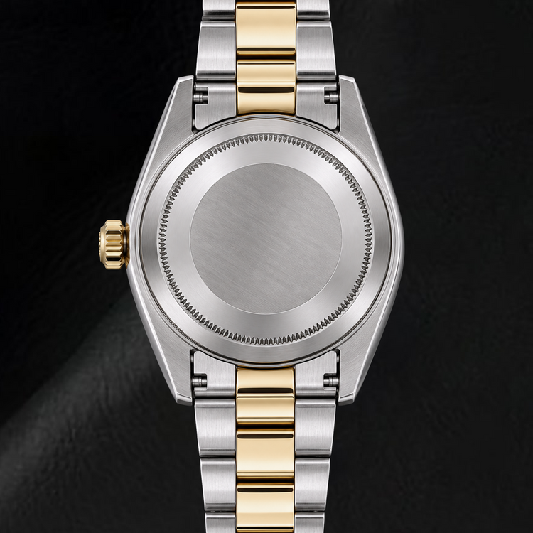 Montre Rolex Datejust 16203 36 mm Bicolore Cadran Blanc Chiffres Romains