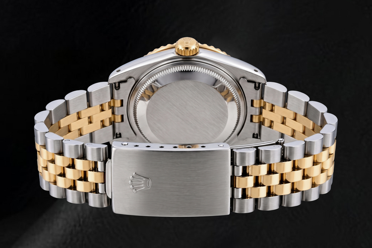 Montre Rolex Datejust 16233 36 mm Cadran Diamants Saumon Bicolore