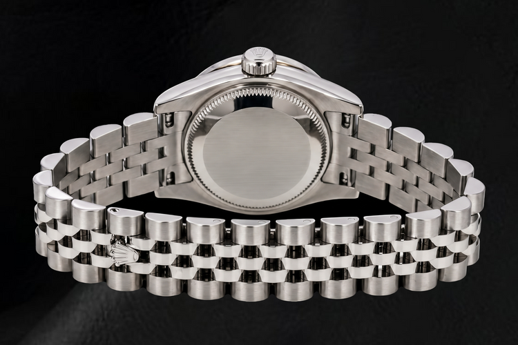 Montre Rolex Datejust 179160 26 mm Acier Inoxydable Cadran Diamants Nacre Blanche