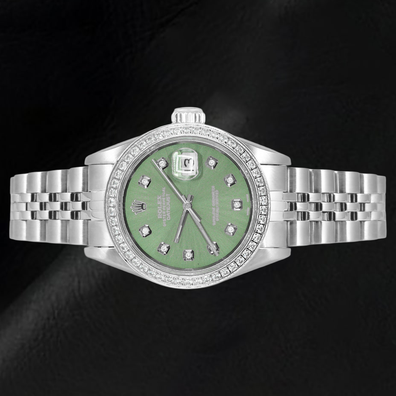 Brillant Rolex – vue de face