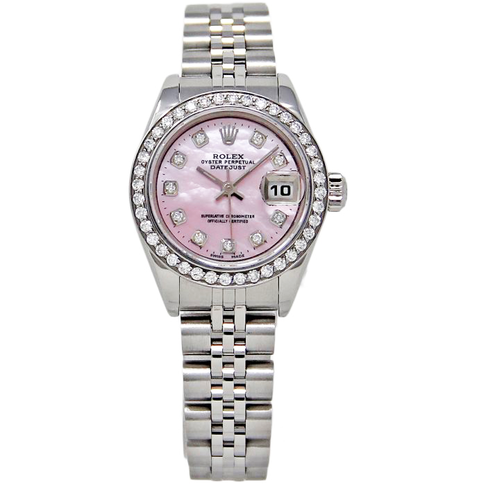 Rolex Stainless Steel avec Perle des Mers du Sud – vue principale