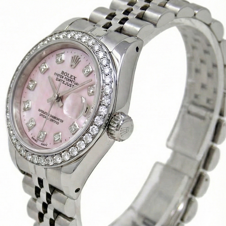 Perle des Mers du Sud Rolex en Stainless Steel – vue de profil