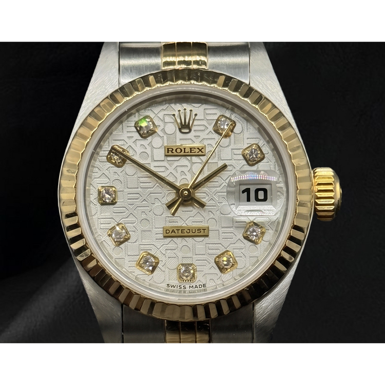 Montre pour femme Rolex Datejust 26 mm Bicolore Bracelet Jubilé Année 2002