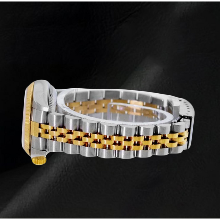 Montre Rolex Datejust 26 mm Bicolore Cadran Diamants en Nacre Année 2002