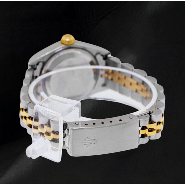 Montre Rolex Datejust 26 mm Bicolore Cadran Diamants en Nacre Année 2002