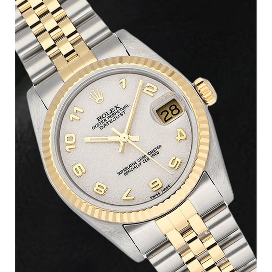 Gemme Rolex en Two Tone – vue de face