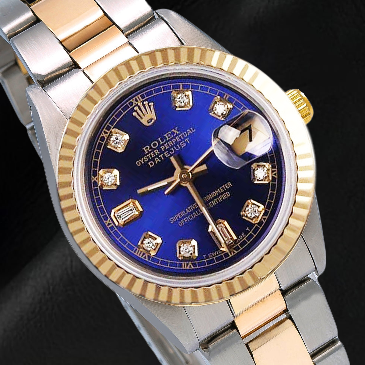 Diamant Fin Rolex – vue de face