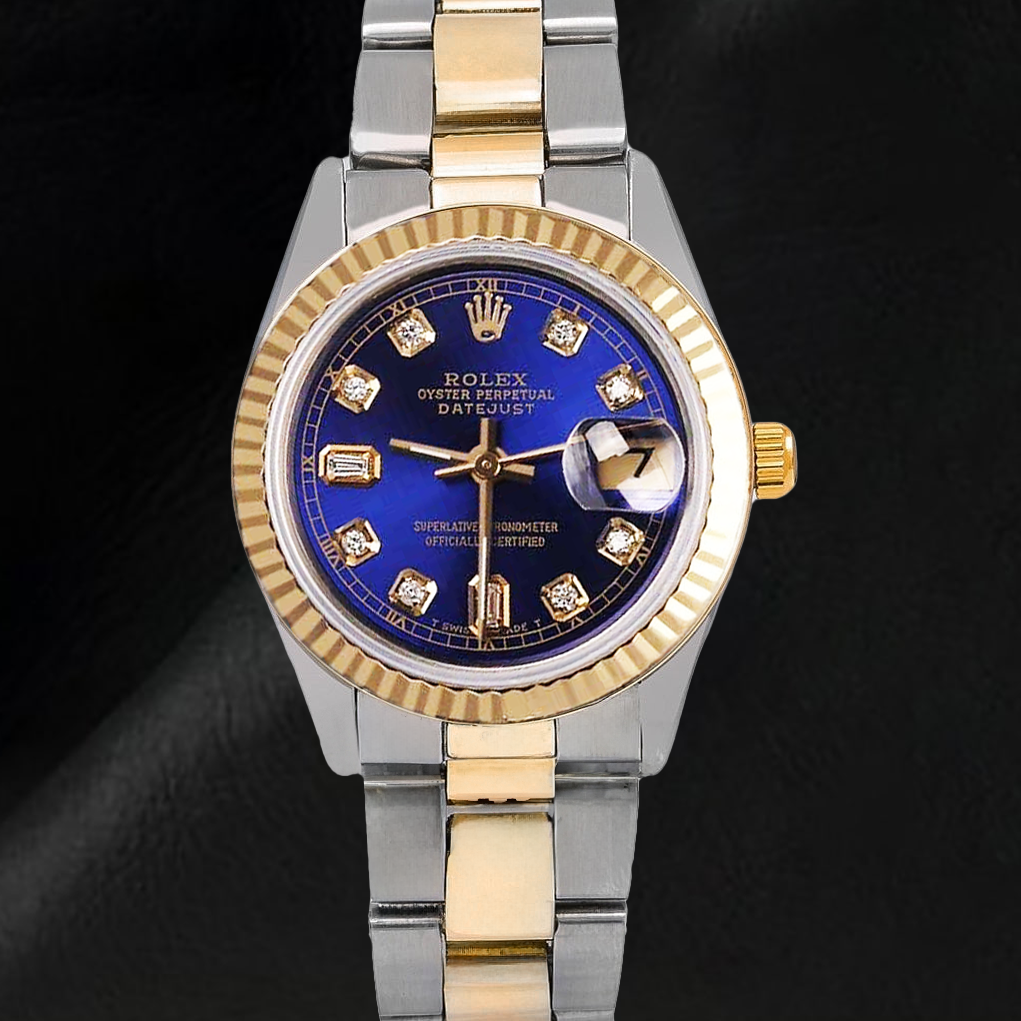 Diamant Fin Rolex en Two Tone – vue principale
