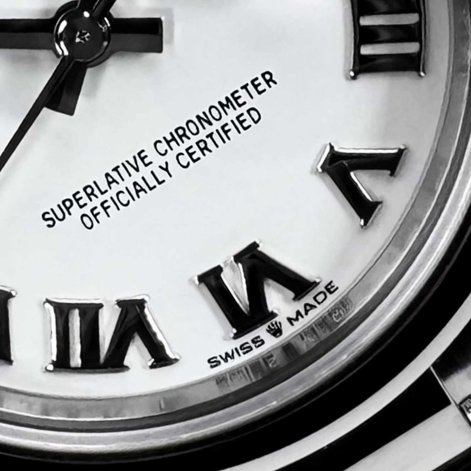 Rolex Datejust 31 mm cadran romain blanc montre en acier pour femme