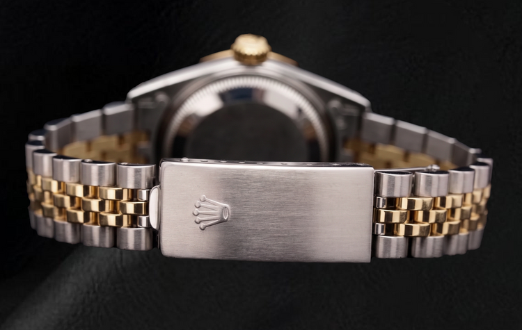 Montre Rolex Datejust 31 mm 68273 Bicolore Cadran Diamants Nacre Rose