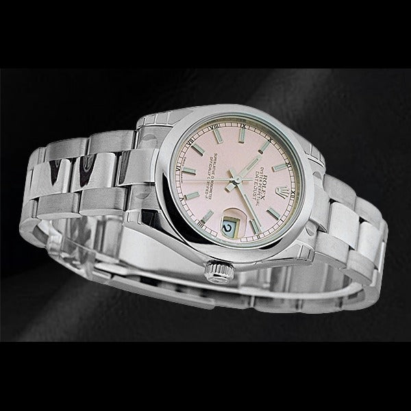 Élégant Rolex carats – vue de face