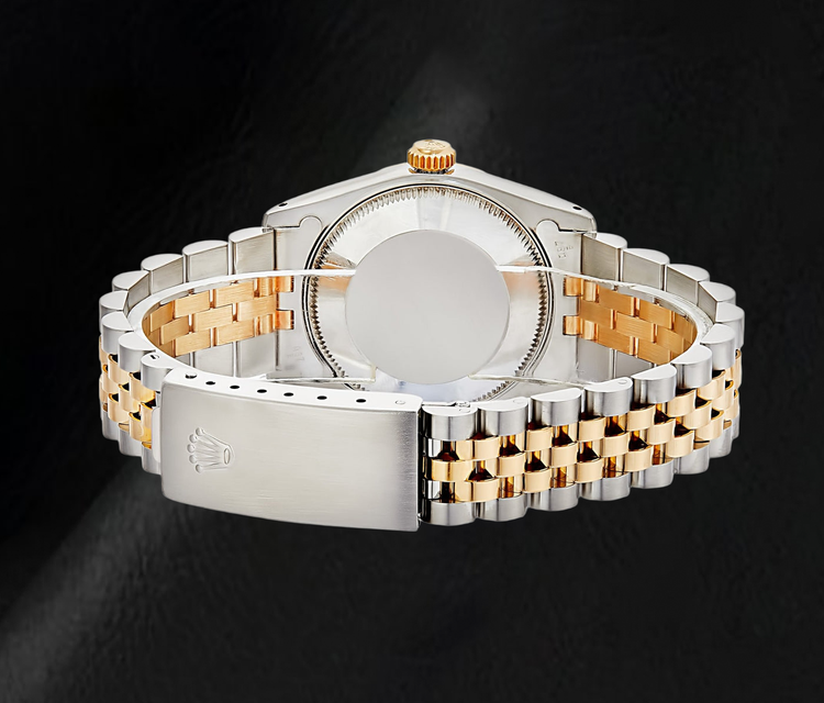 Montre Rolex Datejust 31 mm Bicolore Cadran Diamants en Nacre Rose